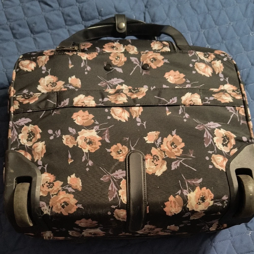 Kroser Floral Black Laptop Bag, Still In Really Good Condition